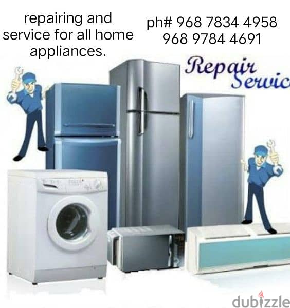 AC REFRIGERATOR WASHING MACHINE REPAIR And Service 0