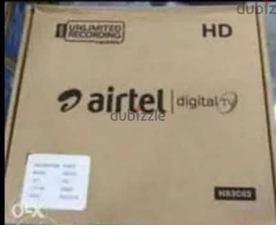 Airtel new Full HD receiver With six months malayalam Tamil