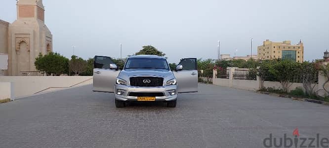 Infiniti QX80 GCC 2017 - GCC Almost New