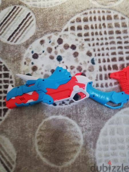 dinosaurs nerf gun Blue version 0