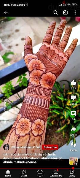 Henna Tattoo Stock Photo - Download Image Now - Henna Tattoo, Mehndi  Pattern, One Woman Only - iStock