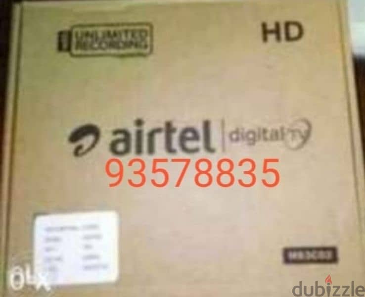 Djj new air tel hd receiver Six month // available All Indian chanl 0