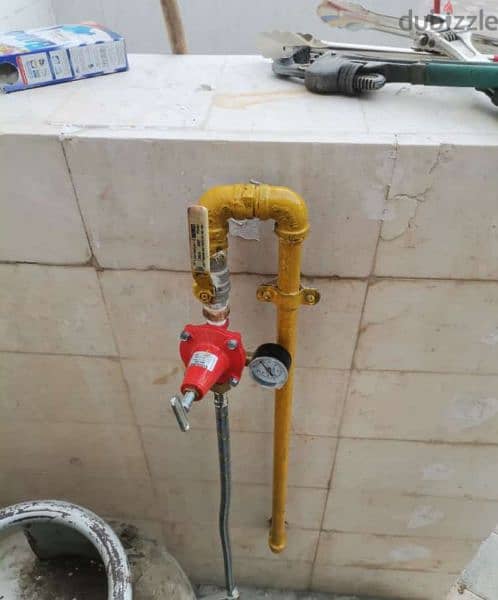 we do gas pipe installation and cooking range maintenance 1