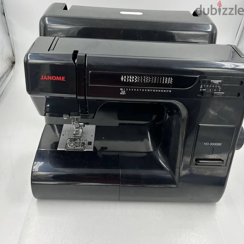 Janome HD3000BE Heavy-Duty 18 Stitches Sewing Machine 1