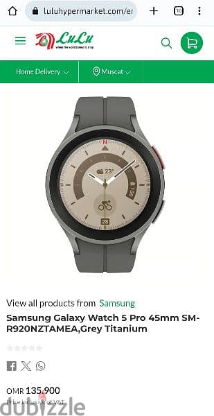 Galaxy watch 5 pro SM, UNDER WARRANTY, rarely used. 5