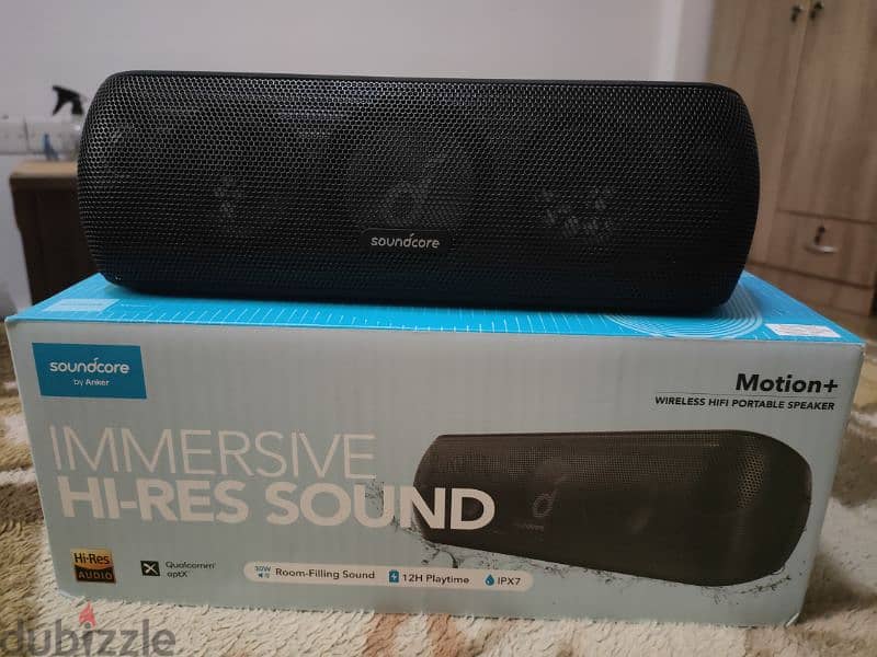 anker Motion+ Hifi Bluetooth speaker 0