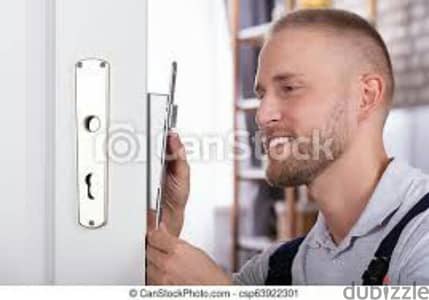 every type's door lock open fix repair house service provide