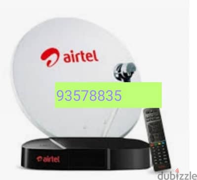 Home service Nileset Arabset Airtel DishTv osn fixing