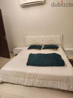 Bed for sell as new سرير واثاث طقم غرفه