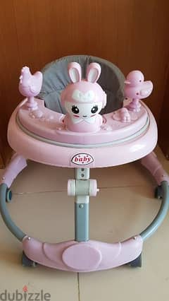 Rarely used Baby learning Walker and Playing MAT 0096898045853 0