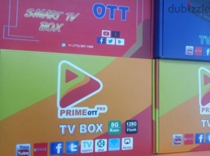 4k OTT Android TV Box 1 year subscription All world TV channels 0
