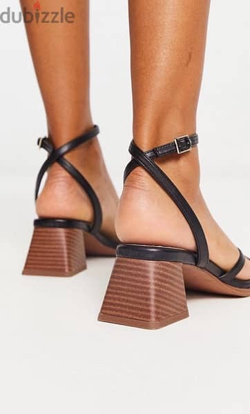 ASOS DESIGN mid block heeled sandals 8