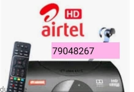 All satellite dish receiver sale and fixing Air tel Arabic All Dish