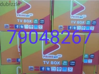 Yellow model Android Box All Country Channel Working Year Subscription