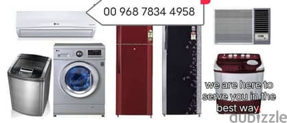 Maintenance Automatic washing machines and Refrigerator'ss