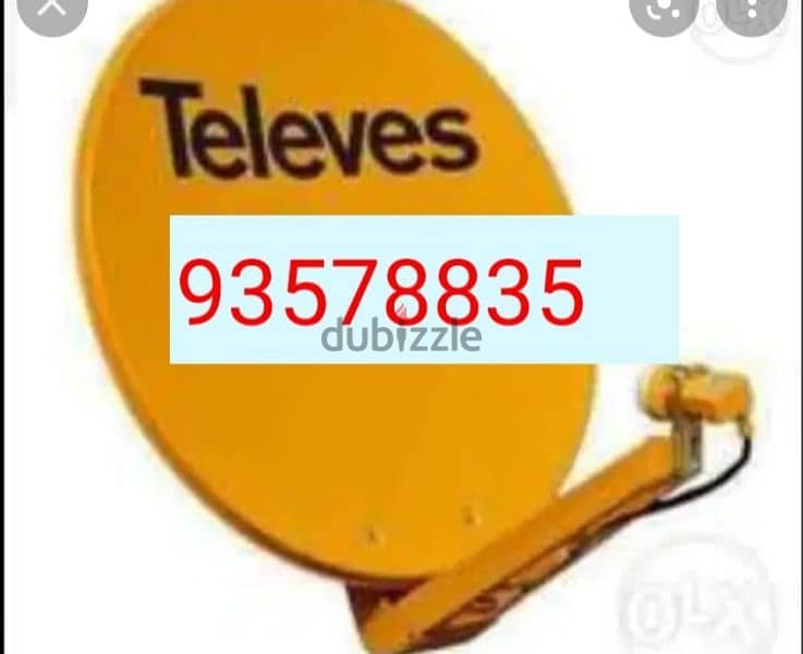 Satellite dish fixing Airtel ArabSet Nileset DishTv fixing technician. 0