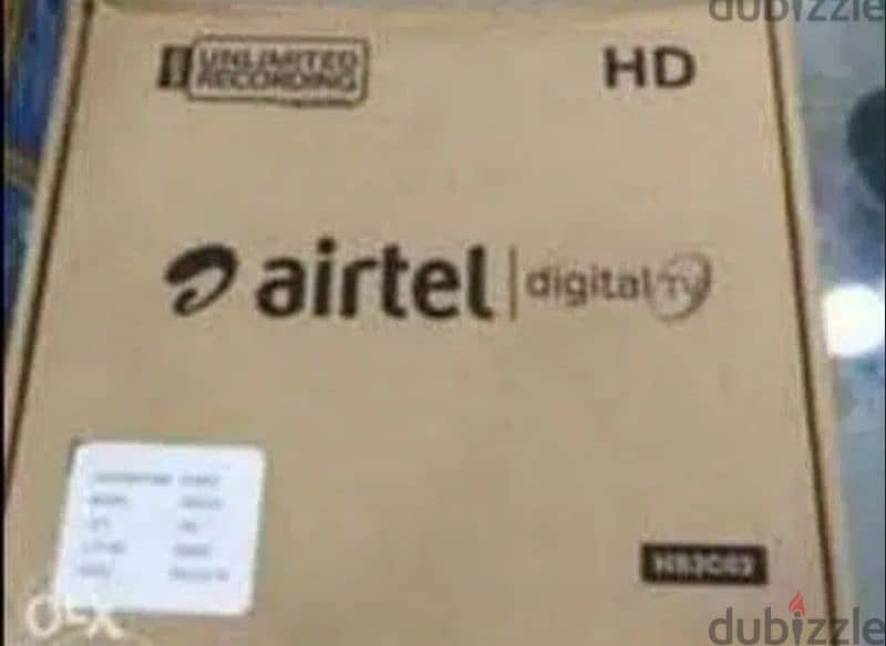 Airtel full hd with subscrption All indian Language sports 0