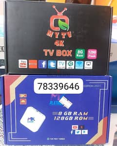 Android Wifi TV box with 1 Year Subscription. 
All 0