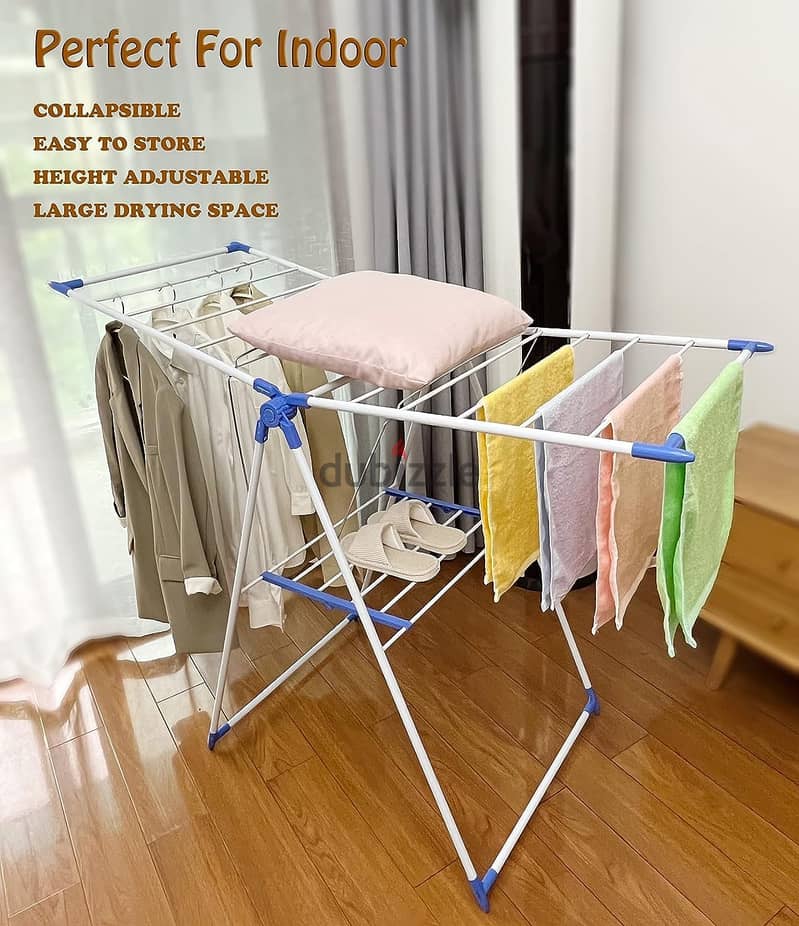 Clothes Drying Rack Foldable Clothes Drying Stand 3