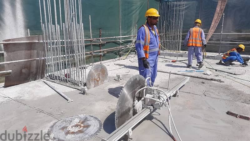 concrete core cutting & drilling, sawing 3