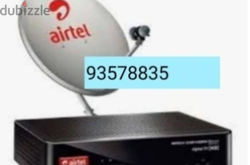 new DTH Airtel sale and fix 0