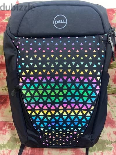 Dell Gaming 17” laptop bag. . Backpack . with water proof bag.