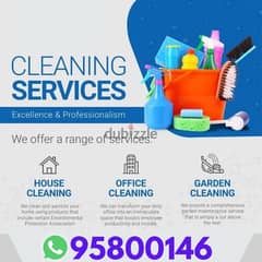 We do all types of Cleaning,House,Office, Backyard, Pool, Balcony,