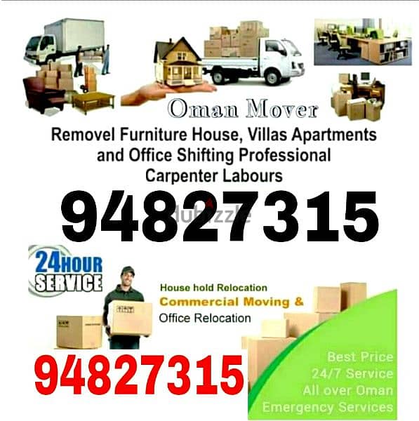 best Oman Movers house shifting transport 2