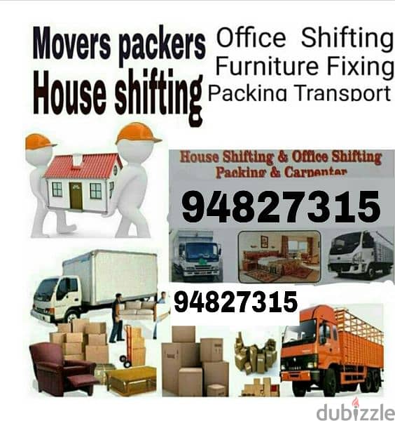house shifting office shifting movers packers all Oman transport? 1