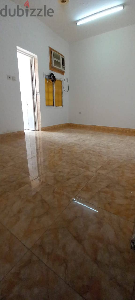 A studio for rent in Al Khuwair for 130 riyals, including services 3