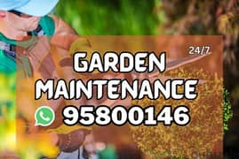 Plants Cutting, Artificial Grass, Tree Trimming, Garden Maintenance,