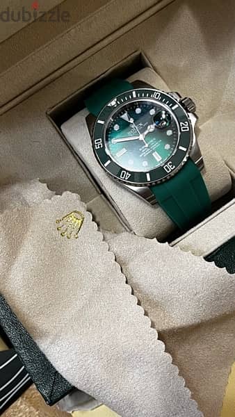 Rolex watch (Green) 7