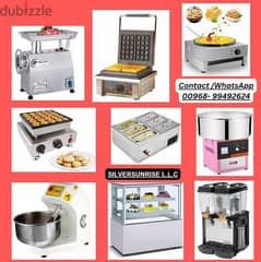 Restaurant and coffee shop equipments
