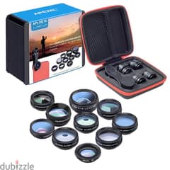 Apexes 10 in 1 mobile lens kit (Box Packed) 0