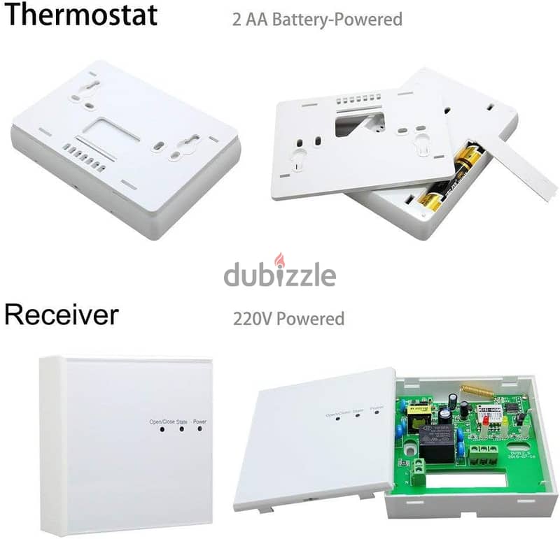 Beok room thermostat green box (BoxPack) 3