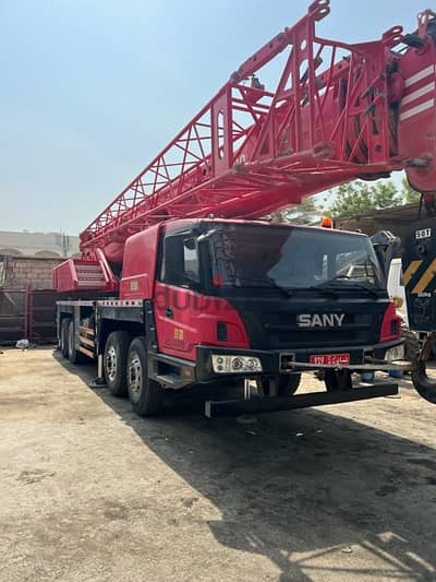 SANY 50 ton crane for rent (PDO/OQ approved)