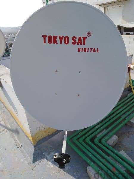 Nileset Arabsat dish TV Airtel all dish fixing 0