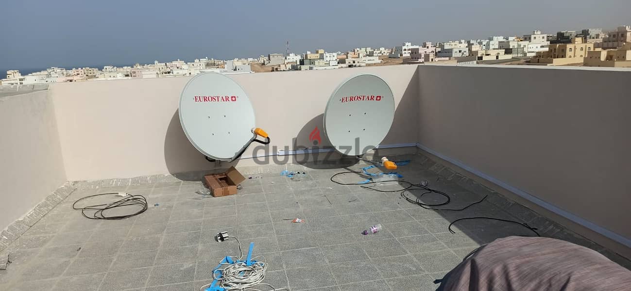 Dish antenna install & repairing, cctv, wifi 3