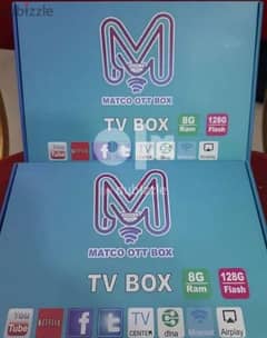 Latest model android box with 1year subscription new