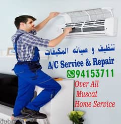 Ac clean A/C Service Repair/ صيانة تنظيف المكيفات إصلاح تركيب مكيفات
