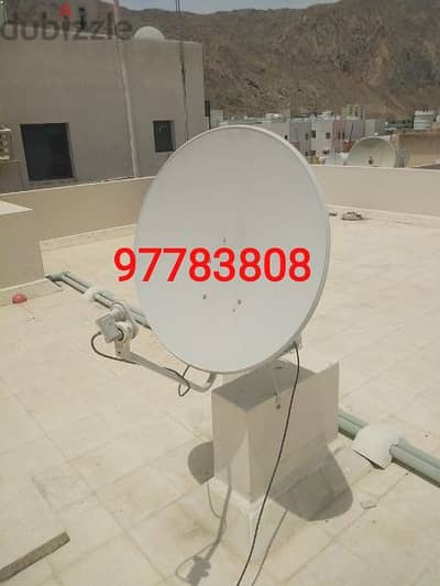 satellite dish fixing repring selling home service