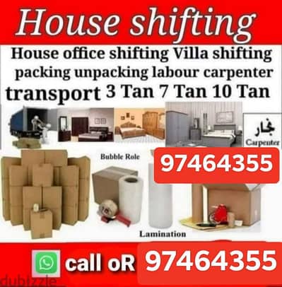 Best movers and packers house shifting office shifting villas shifting