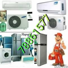 electronic all types work AC washing machine fridge service