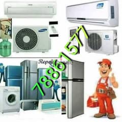 electronic all types work AC washing machine fridge etc service