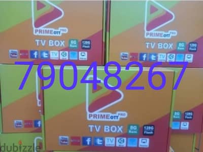 Yellow model Android Box All Country Channel Working Year Subscription