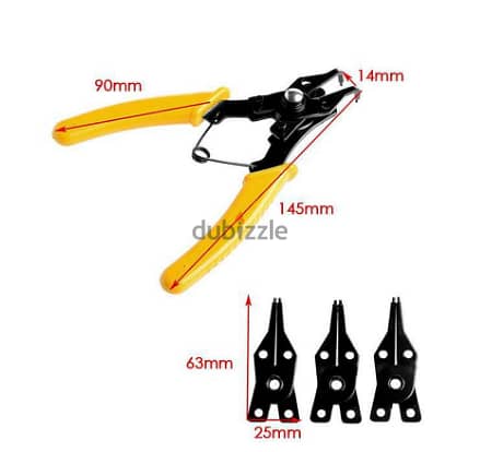 4 IN 1 Crimp Snap Ring Pliers 2