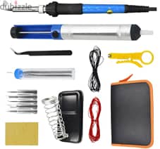 60W adjustable temperature soldering iron toolkit