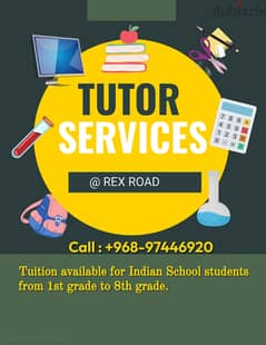 Tuition available at Ruwi Rex road