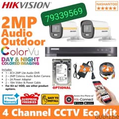 We do all type of CCTV Cameras 
HD Turbo Hikvi