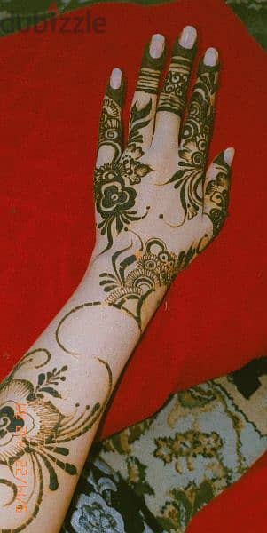 Henna training mehendi. 1